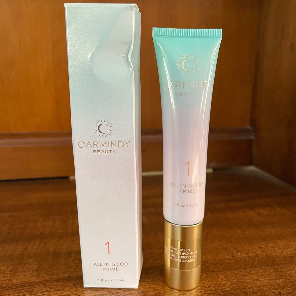 Carmindy Beauty‎ All In Good Prime Face Primer 1 fl oz Moisturizing Glow Step 1